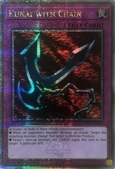 Kunai with Chain - RA03-EN204 - Quarter Century Secret Rare - 1st Edition